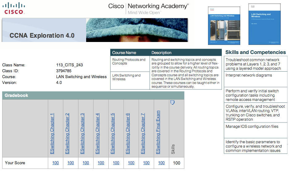 CITS 243 Cisco.