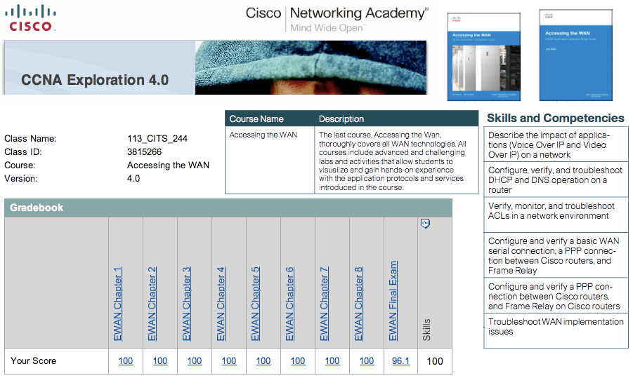 CITS 244 Cisco.