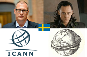 Swedish, Goran Marby, ICANN, Loki, world serpent.