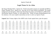 Apscitu Puzzle #8.