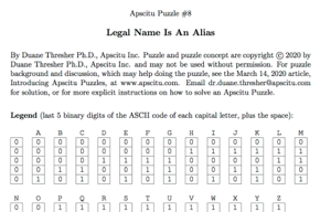 Apscitu Puzzle #8.