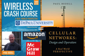 Wireless Crash Course x 2, Paul Bedell, McGraw-Hill, DePaul University, Amazon.