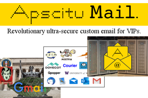 Apscitu Mail Masthead, Motto, About, Email Technology, article.