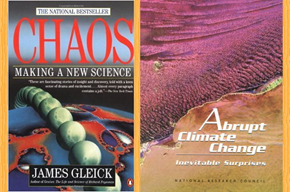 Photo of relevant books Chaos and Abrupt Climate Change