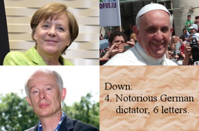Photo of Angie, Clever Hans, and Pope Frank