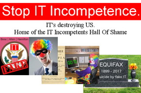 Stop IT Incompetence Masthead, Motto, ITIHOS, Principles, article.