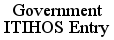 Government ITIHOS Entry tab.