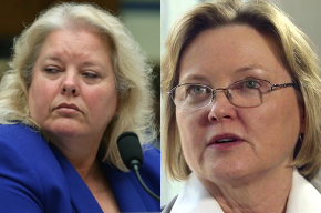 Donna Seymour, Susan Mauldin.